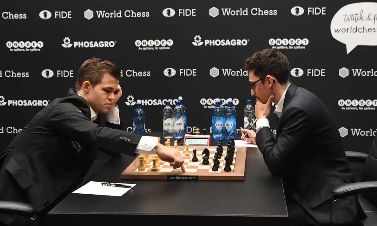 Chessable Masters Quarterfinals: Carlsen Faces Caruana in World Championship Rematch