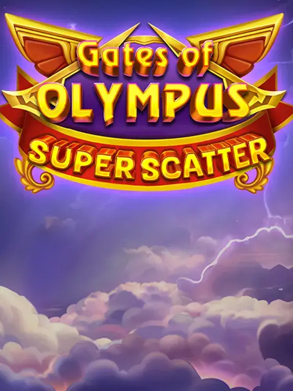 Gates of Olympus Super Scatter game banner image