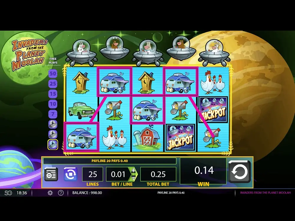 Invaders from the Planet Moolah screenshot 2