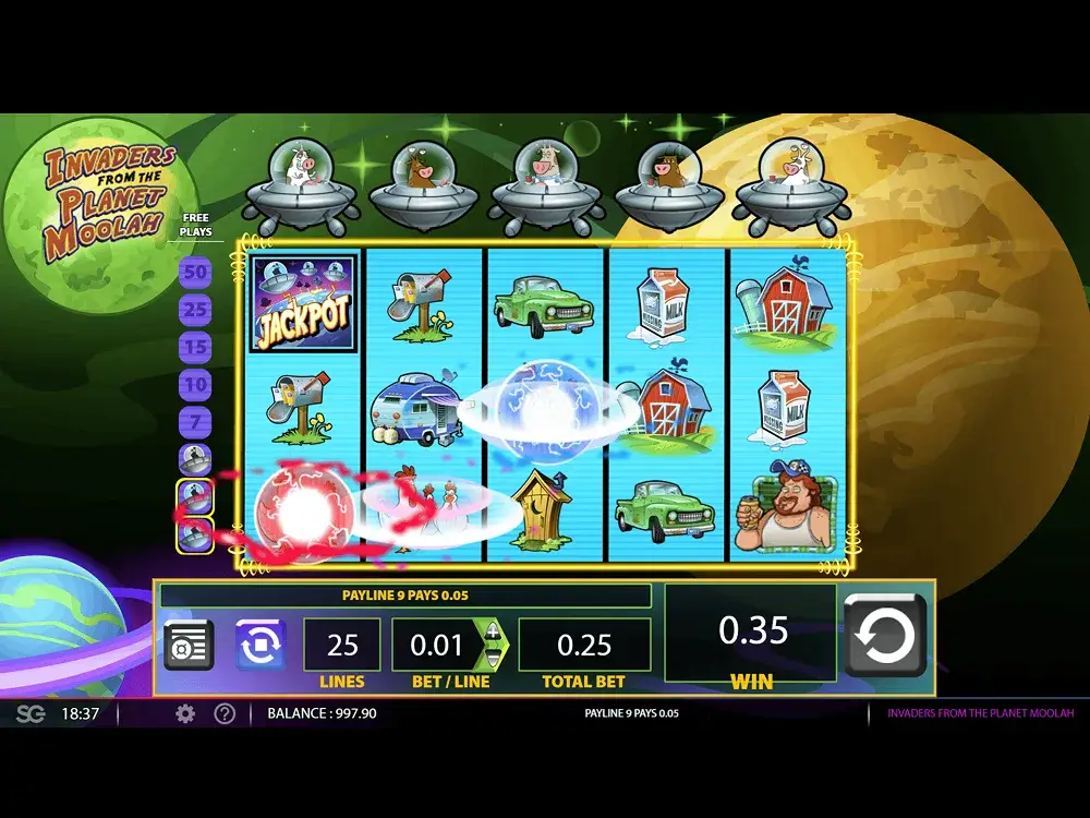 Invaders from the Planet Moolah screenshot 3