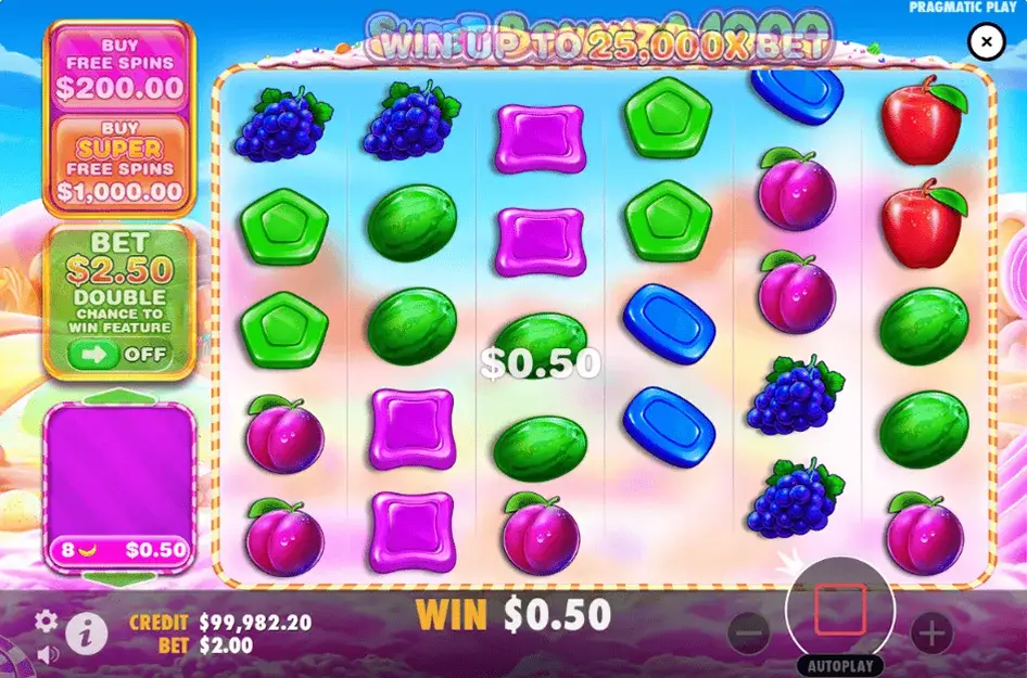 Sweet Bonanza 1000 screenshot 2