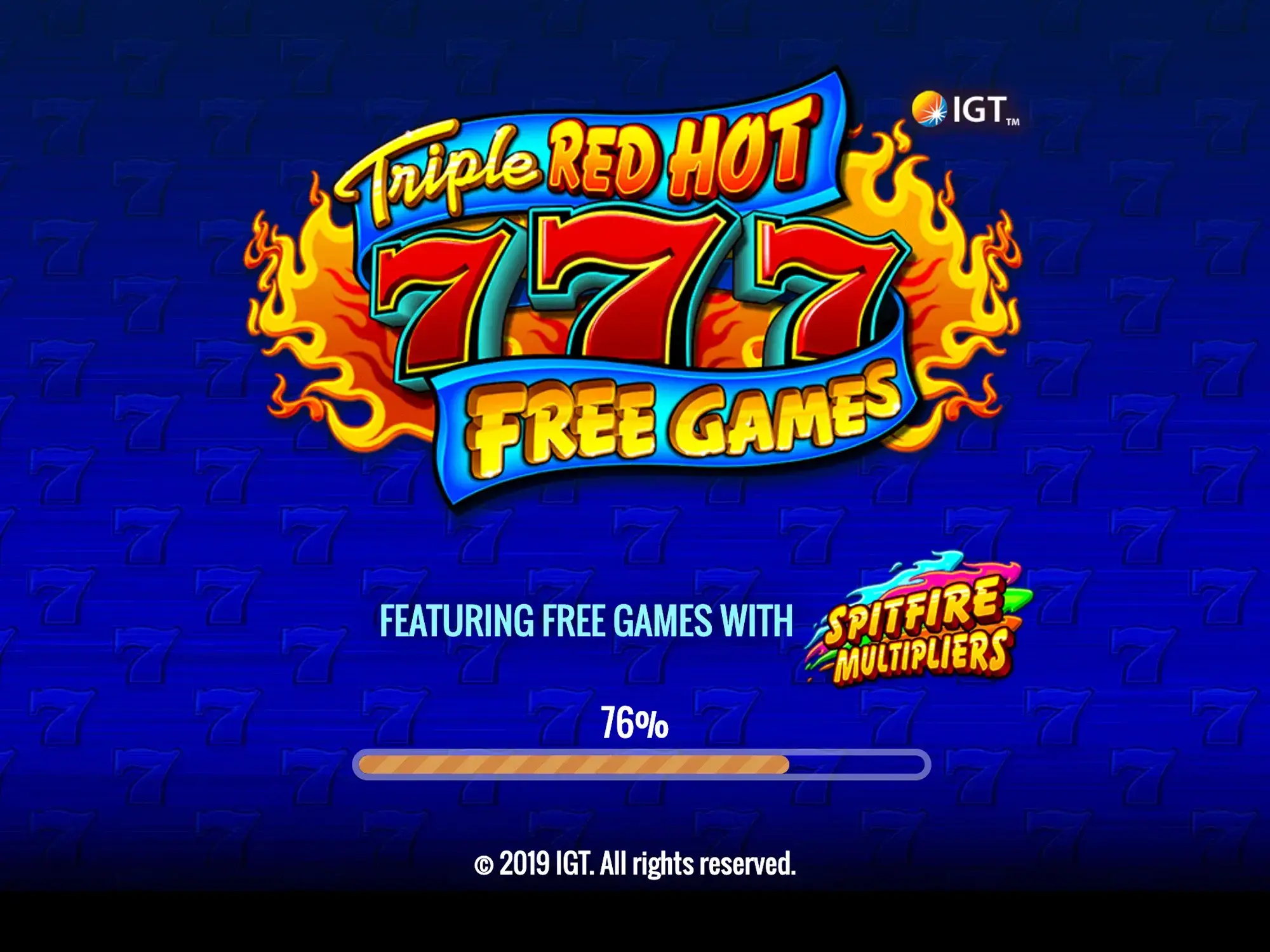 Triple Red Hot 777 screenshot 1