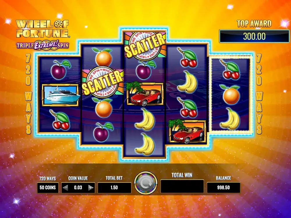 Wheel of Fortune Triple Extreme Spin screenshot 3