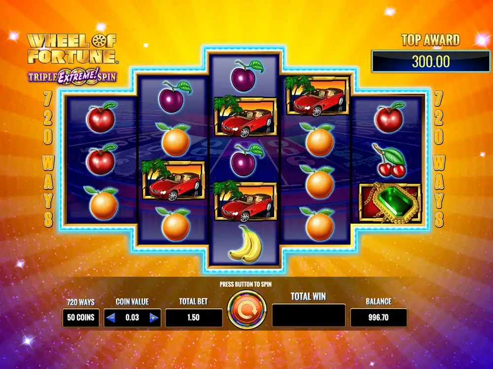 Wheel of Fortune Triple Extreme Spin screenshot 5