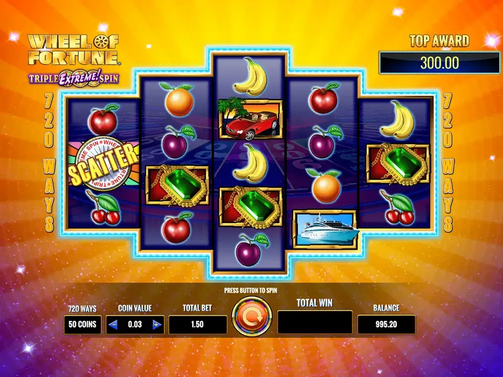 Wheel of Fortune Triple Extreme Spin screenshot 6