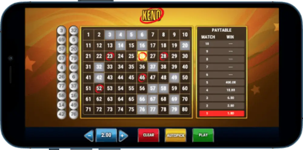 Keno app