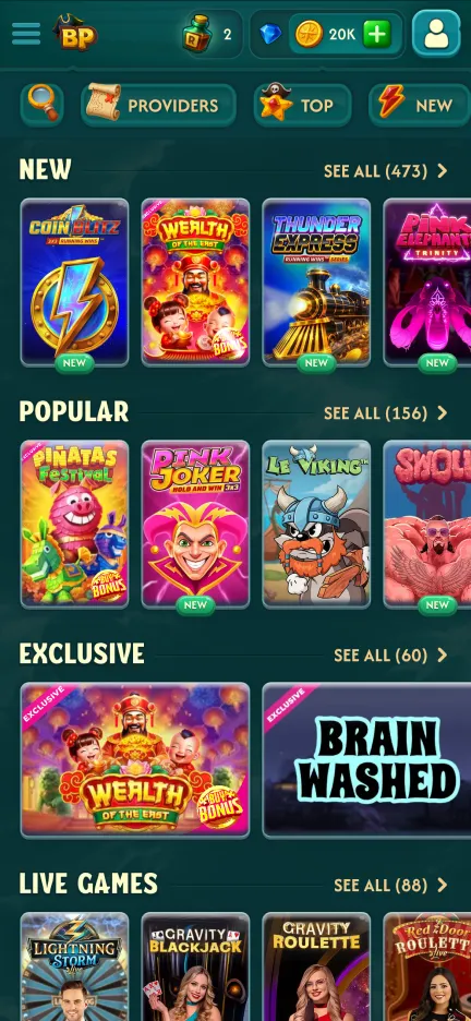 Big Pirate Casino app image 2