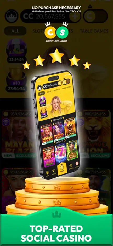 Crown Coins Casino app image 1