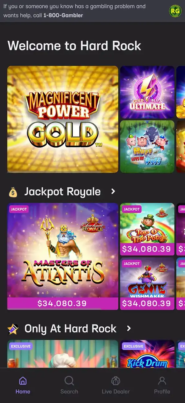 Hard Rock Bet Casino app image 1