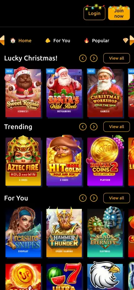 Jackpota Casino app image 1