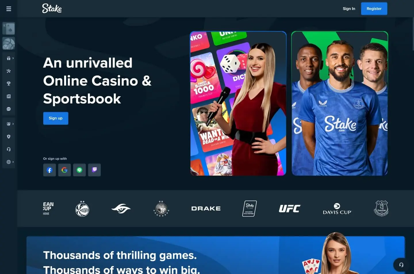 Stake Casino screenshot 1
