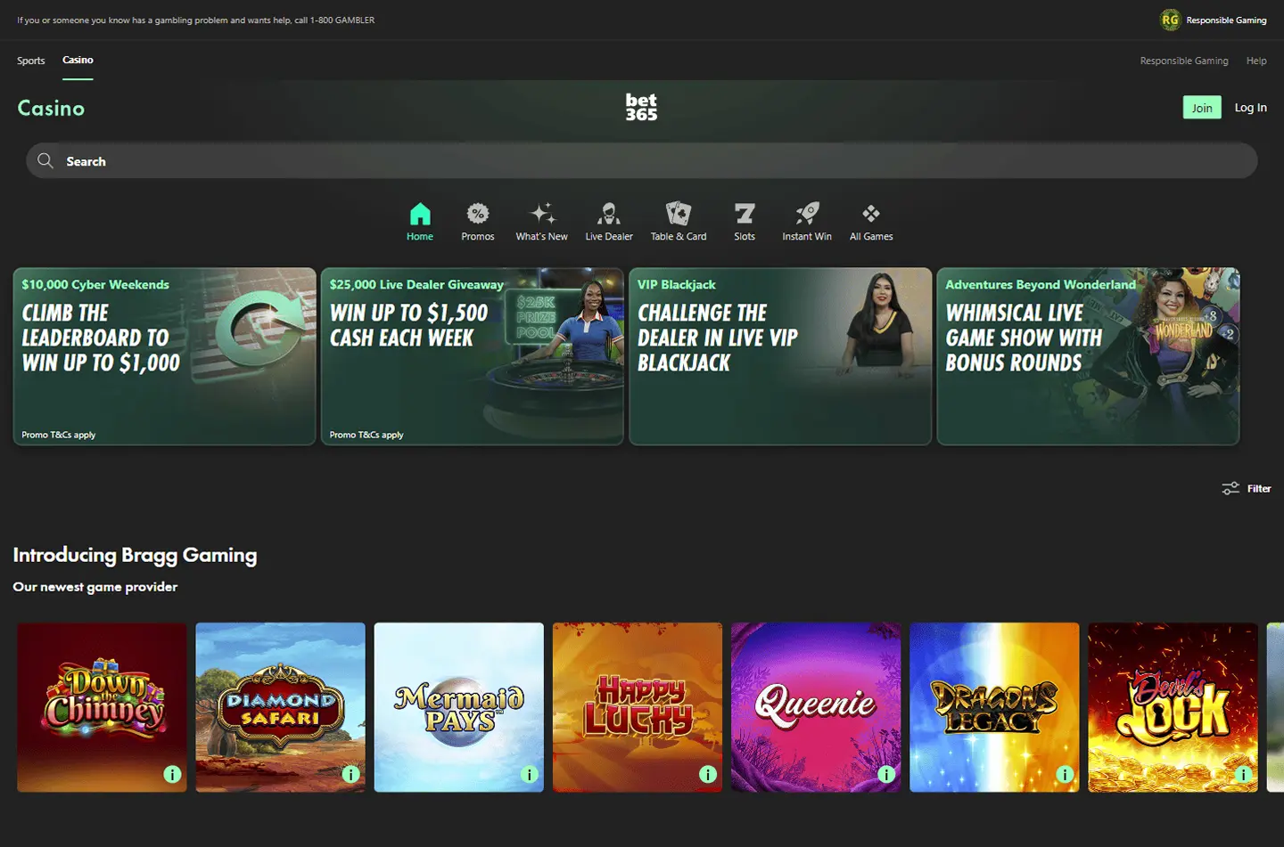Bet365 screenshot 1