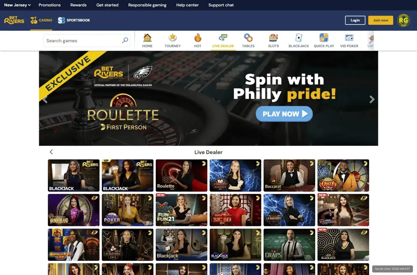 BetRivers Casino Review 1