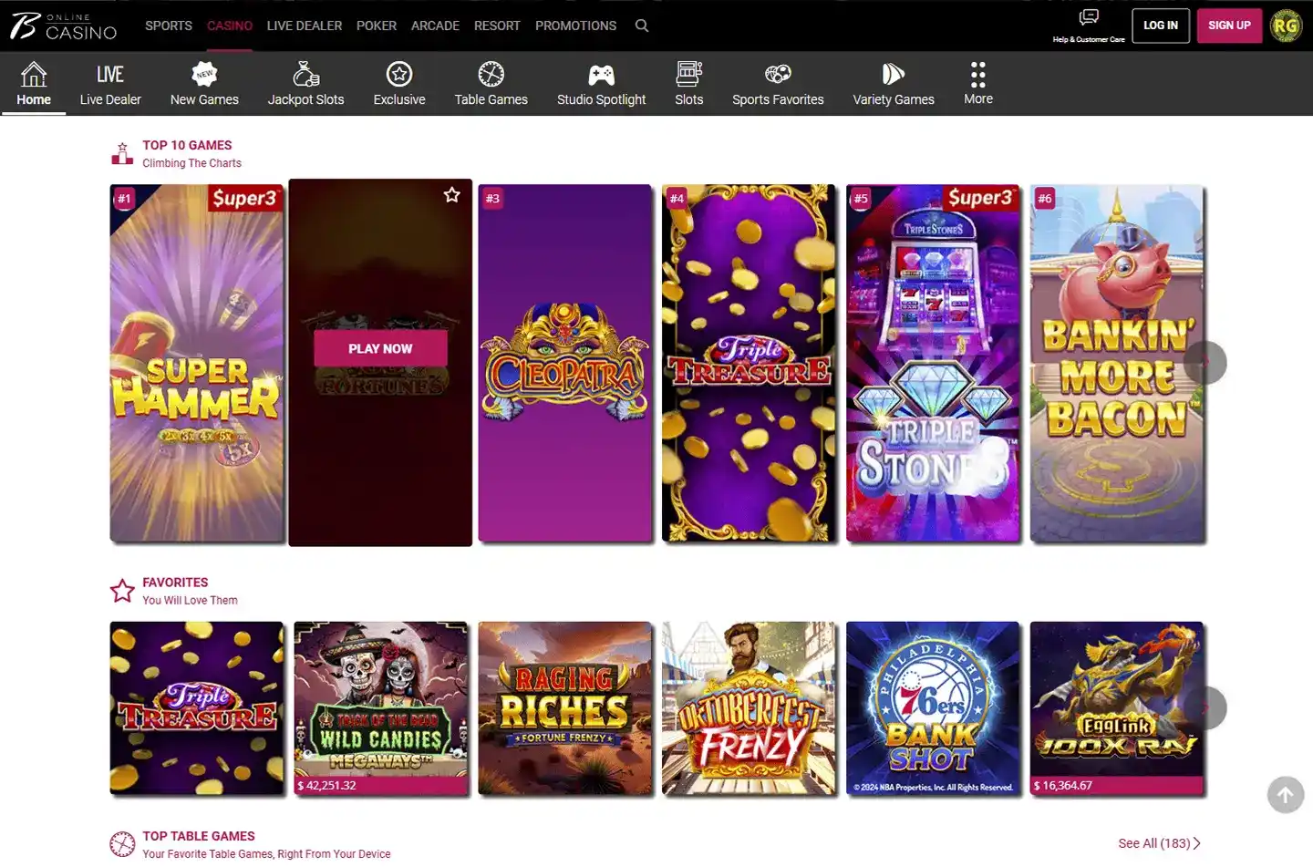 Borgata screenshot 4