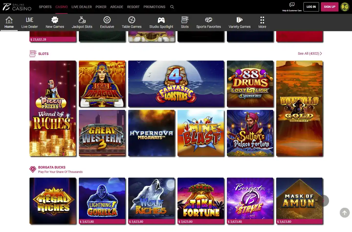 Borgata screenshot 5