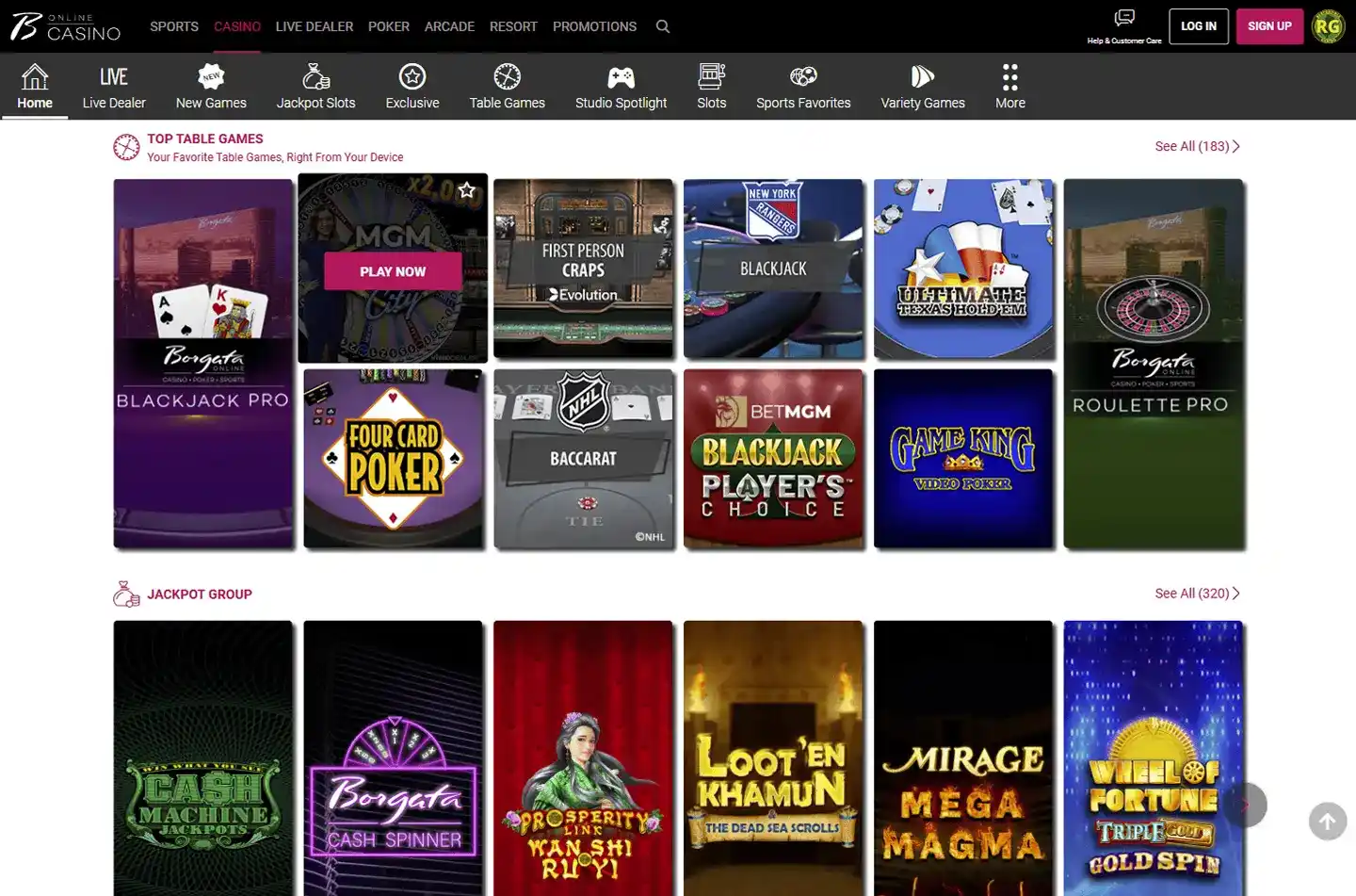Borgata screenshot 6