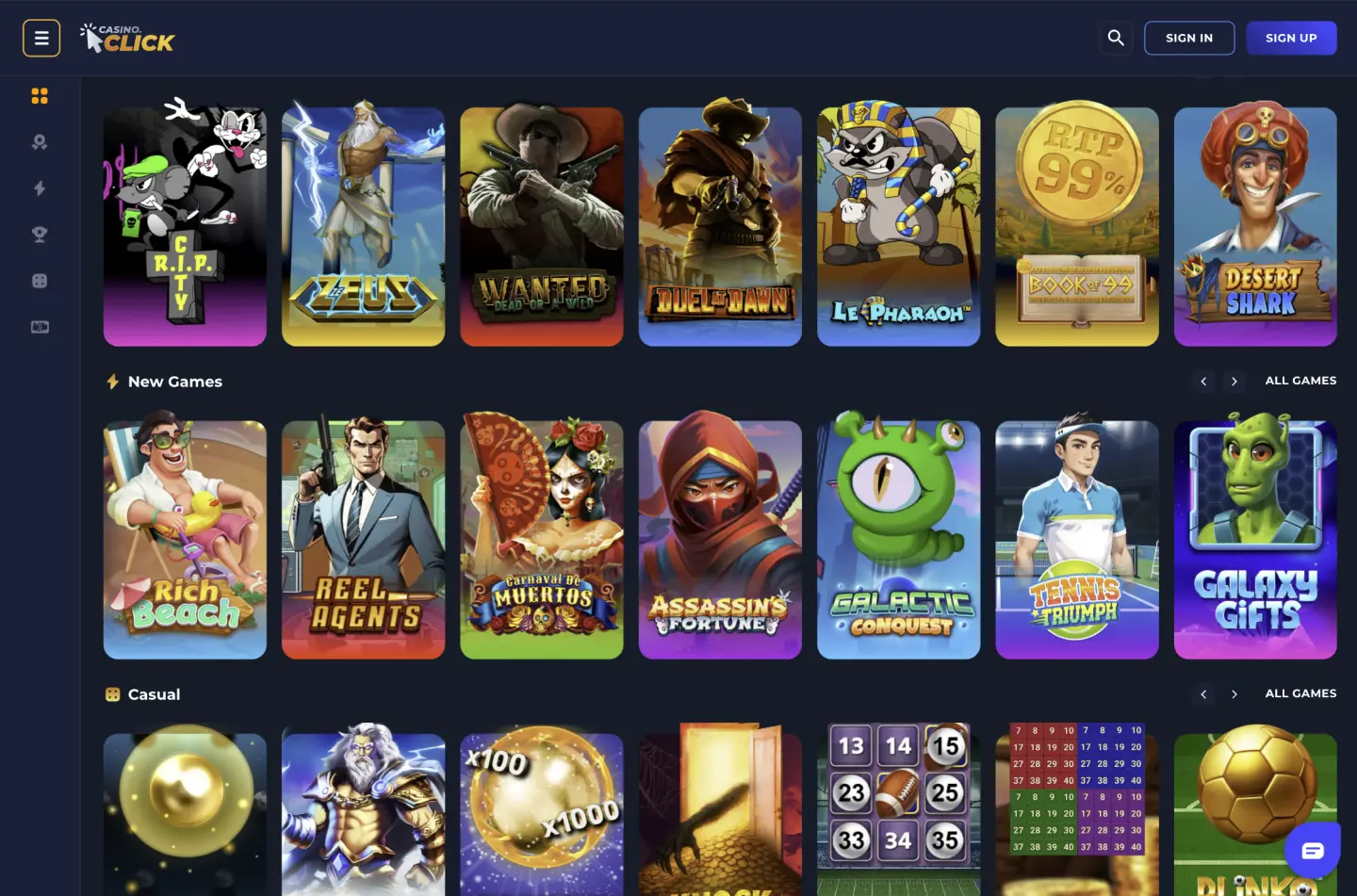 Casino.Click Casino screenshot 2