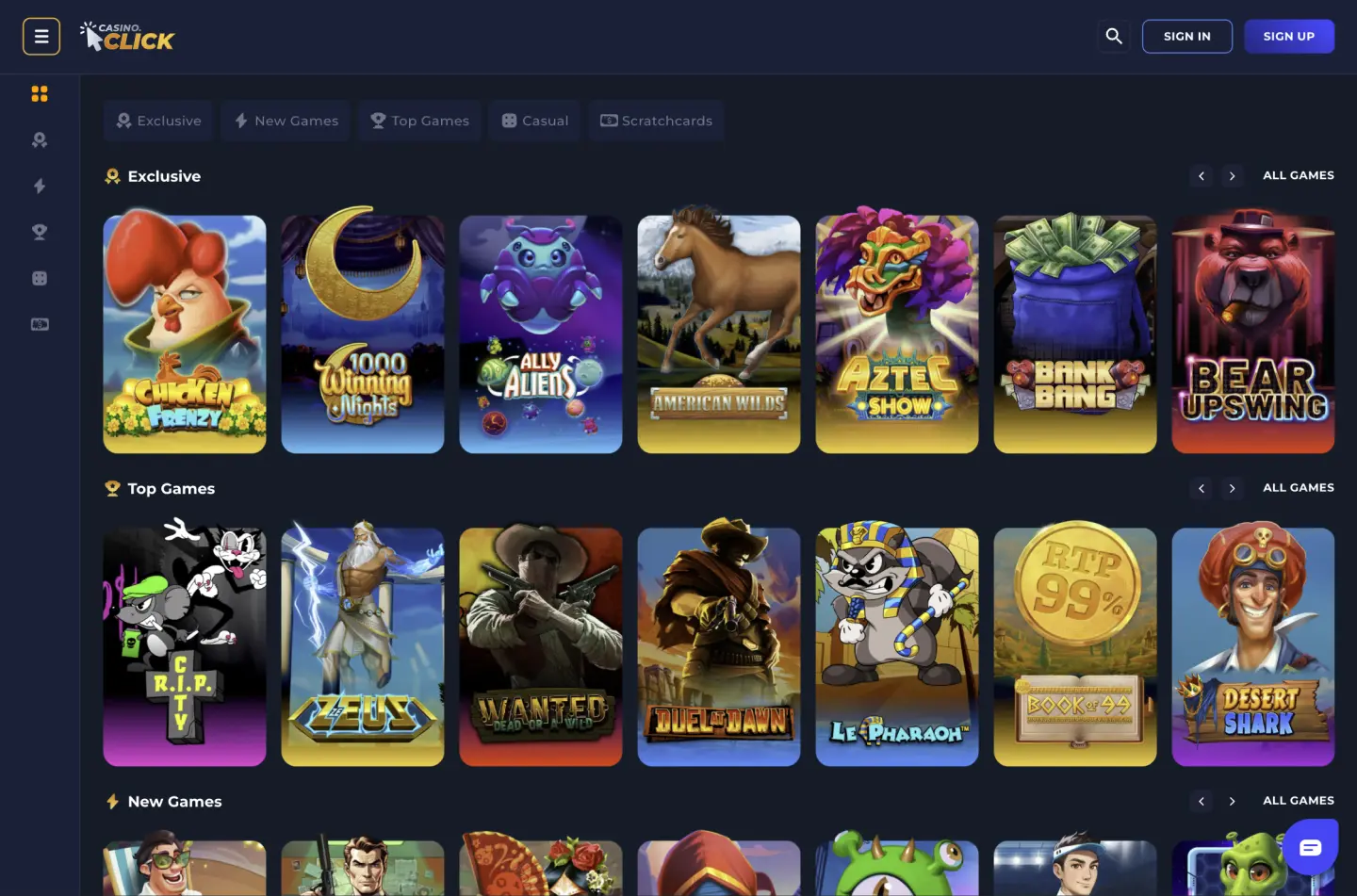 Casino.Click Casino screenshot 3