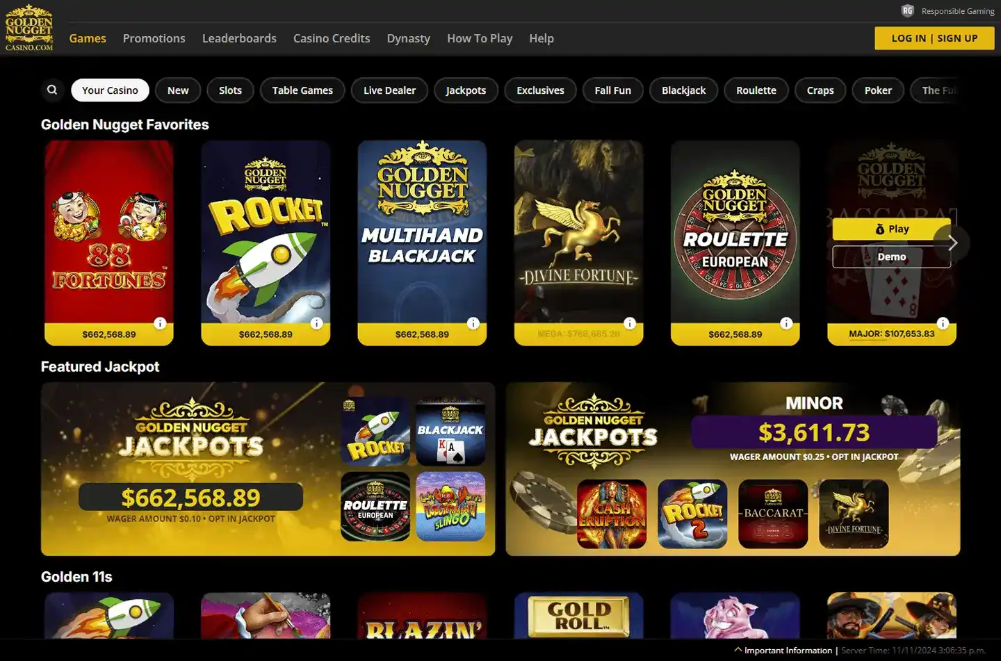 Golden Nugget screenshot 4