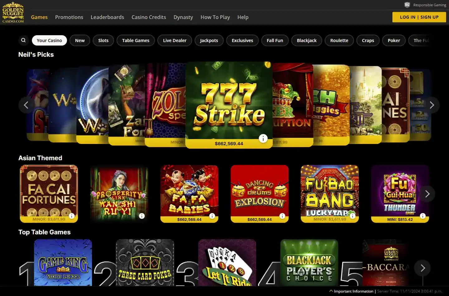 Golden Nugget screenshot 5