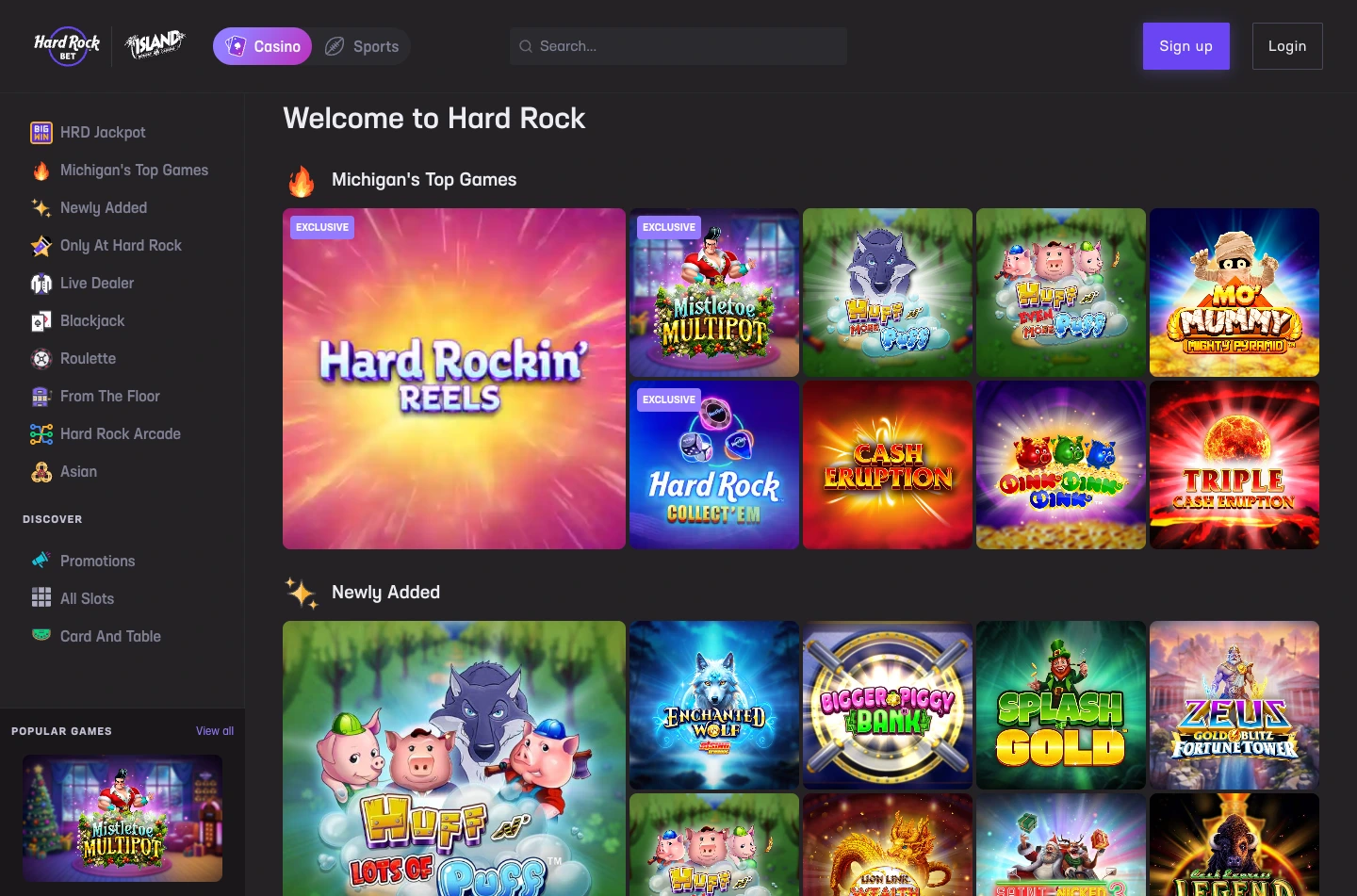Hard Rock Bet screenshot 1