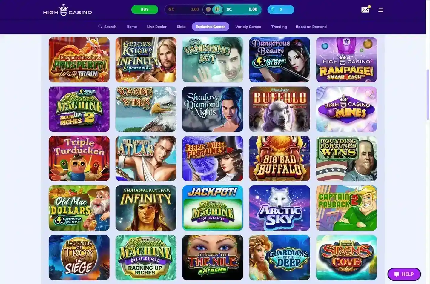 High 5 Casino screenshot 5