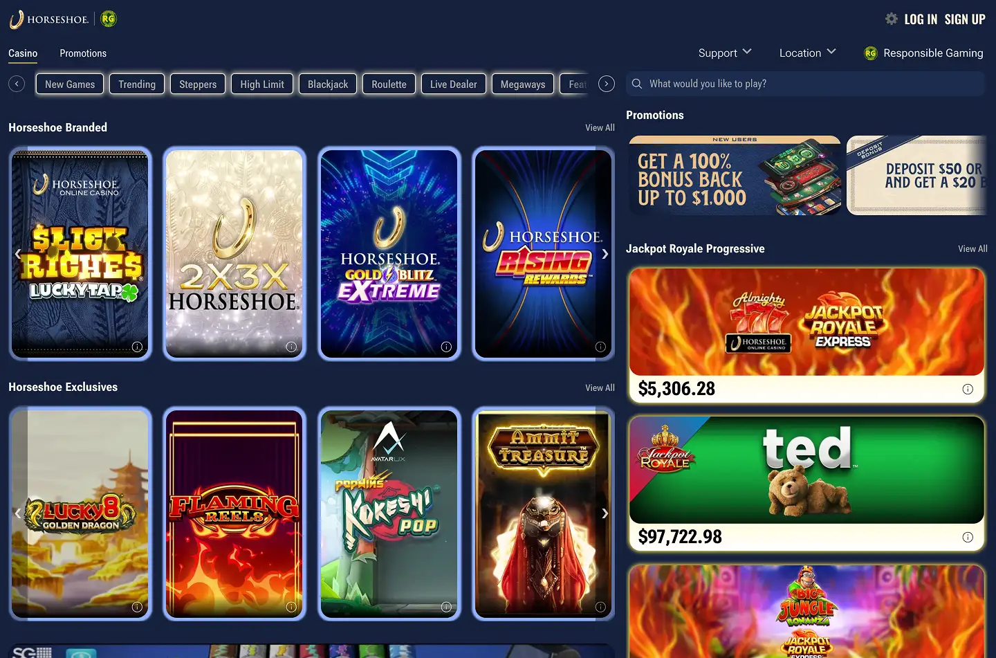 Horseshoe Casino screenshot 1