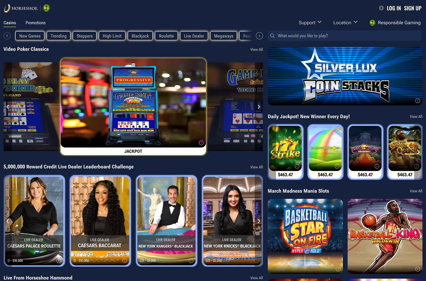 Horseshoe Casino screenshot 3