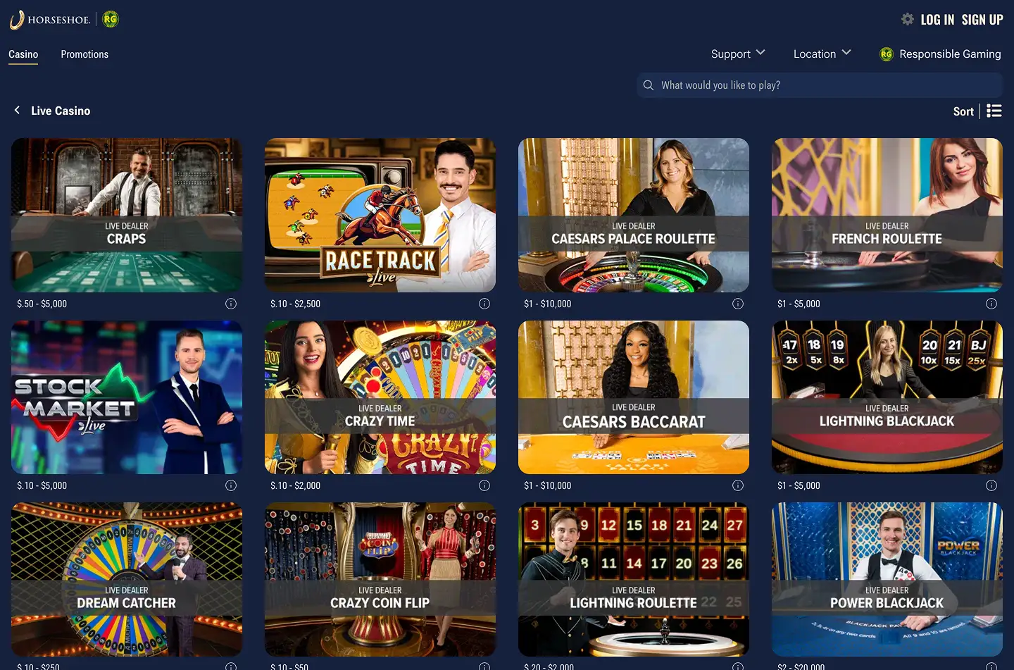 Horseshoe Casino screenshot 4