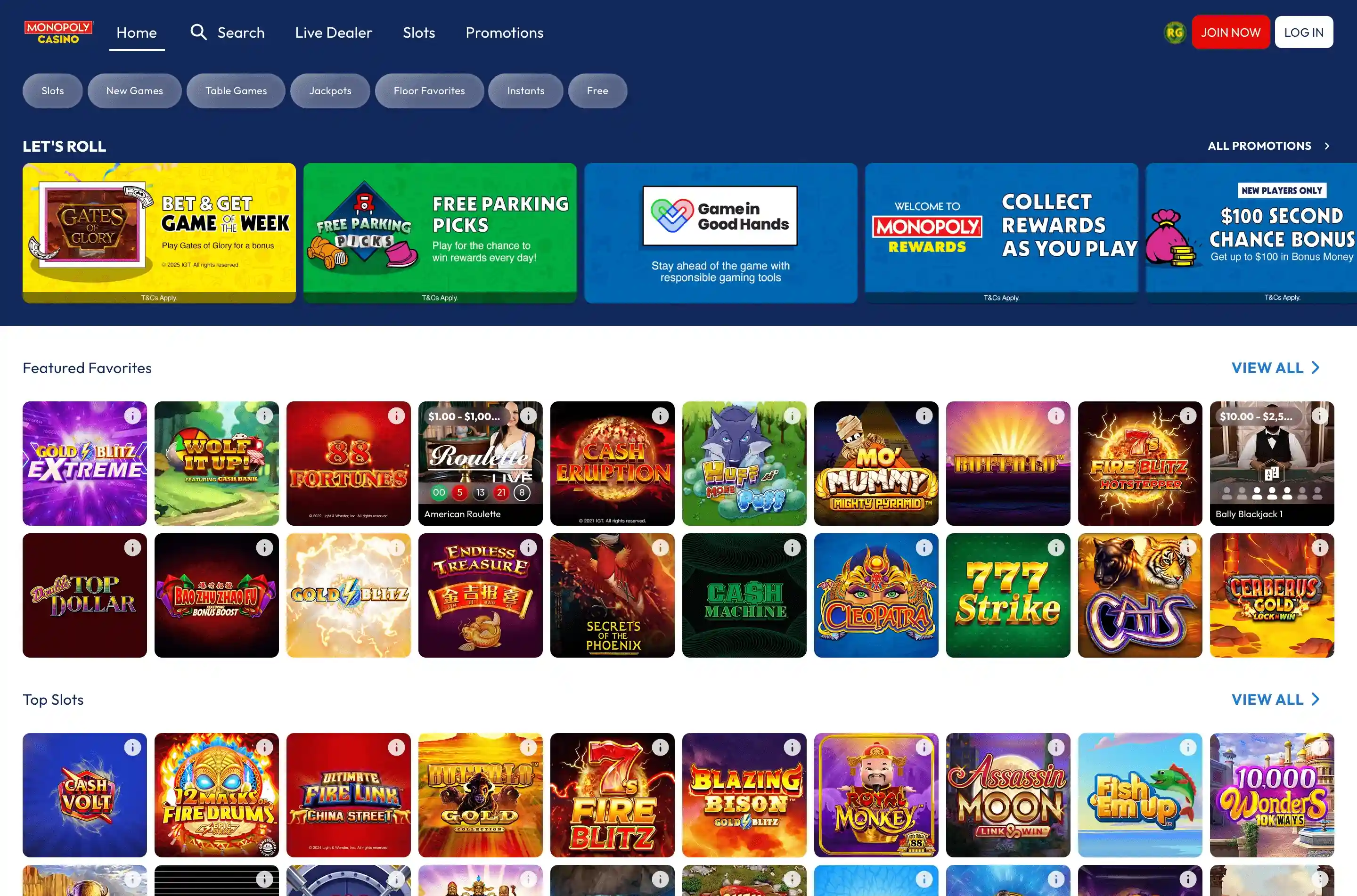 Monopoly Casino screenshot 2