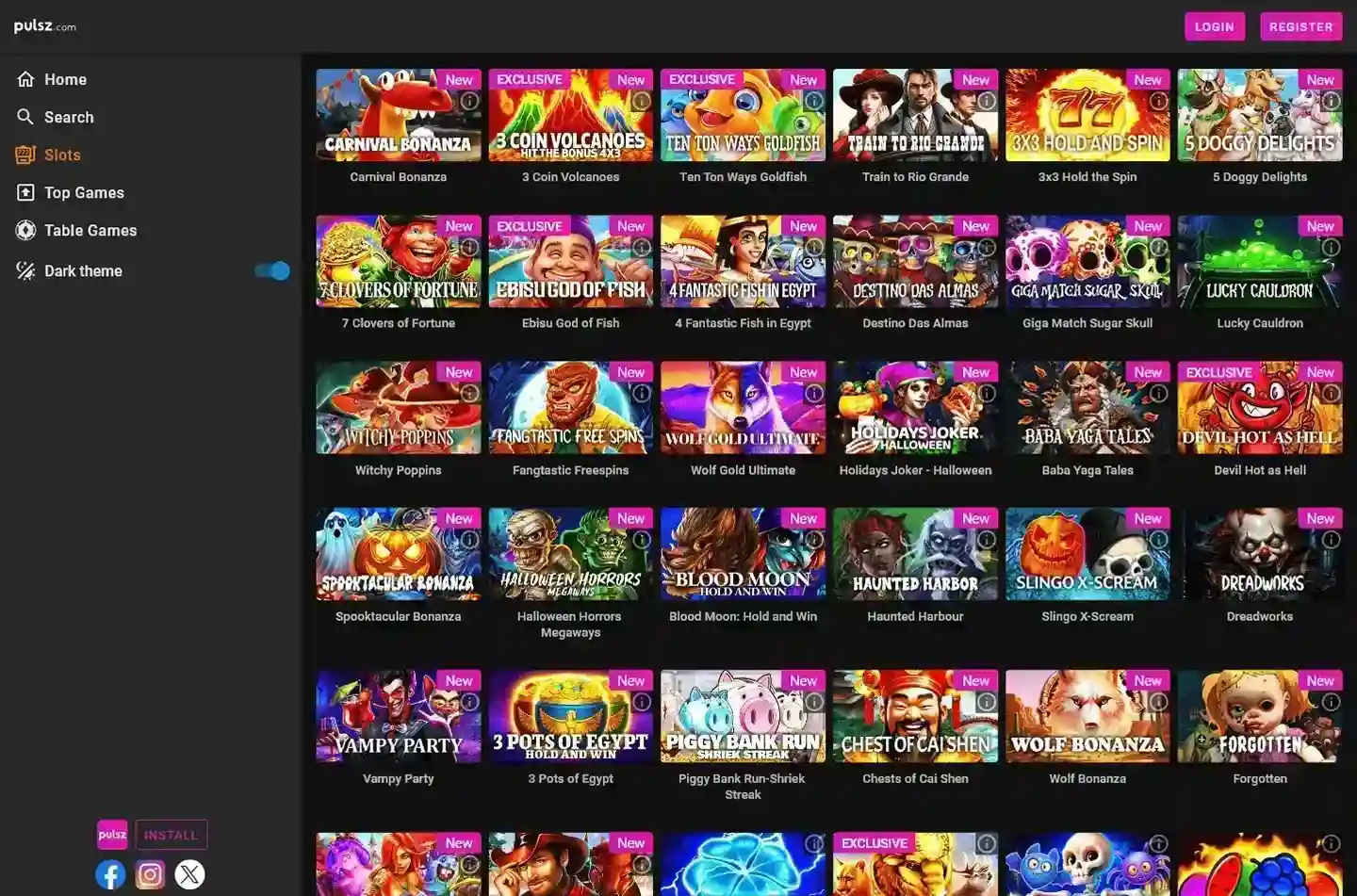 Pulsz Casino screenshot 2
