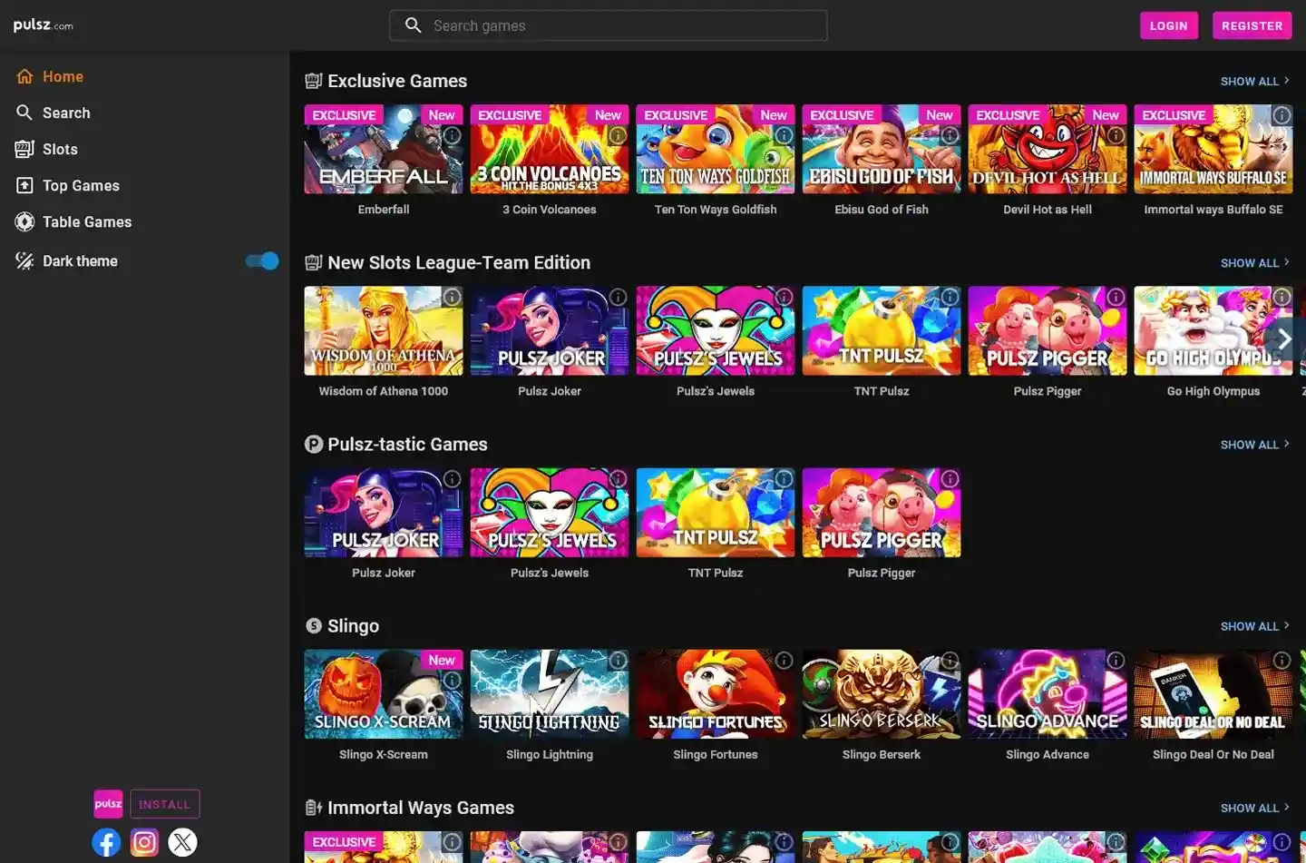 Pulsz Casino screenshot 6