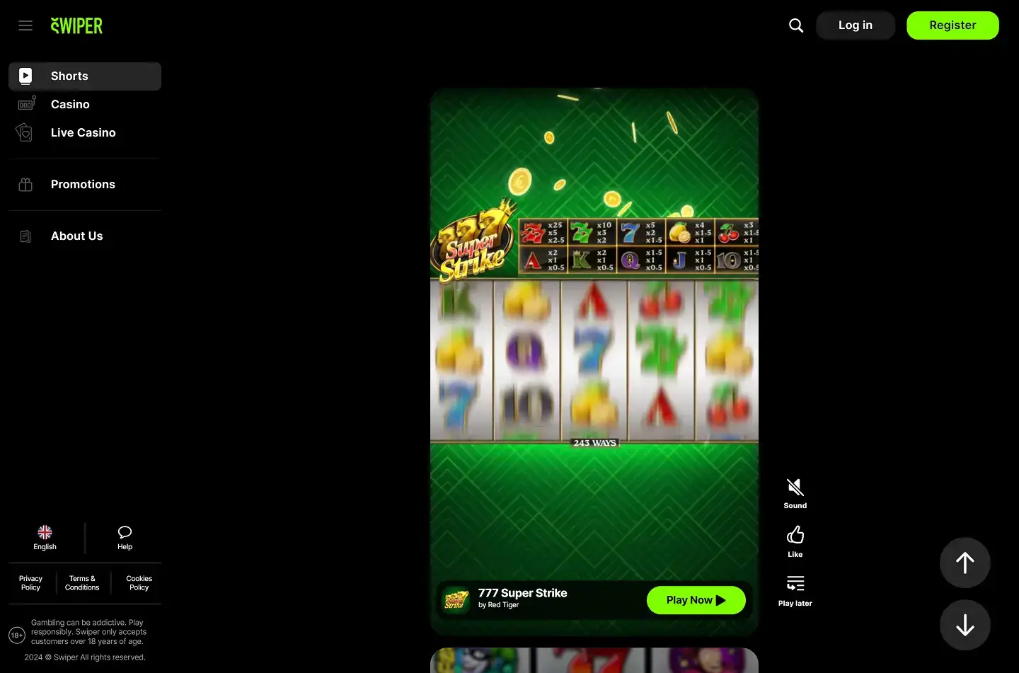 Swiper Casino Review 1