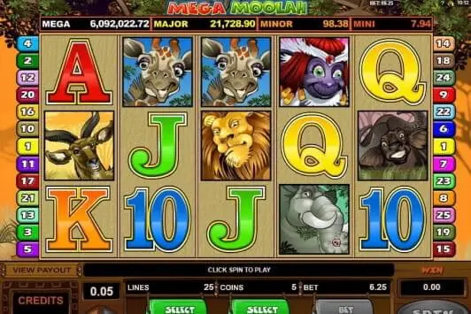 Mega Moolah screenshot 2