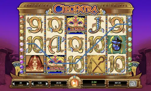 Cleopatra online slot
