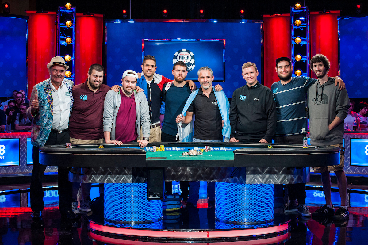 2017 WSOP Main Event Final Table