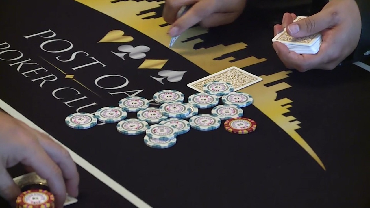 Post Oak Poker club poker table