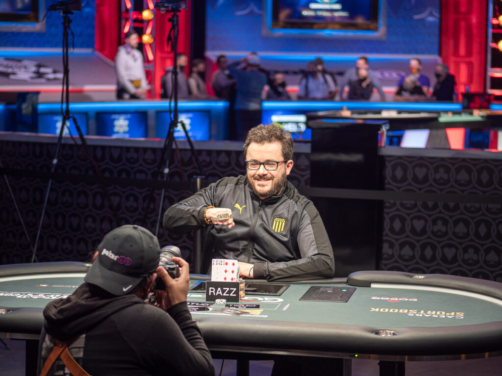 Anthony Zinno Bracelet Win