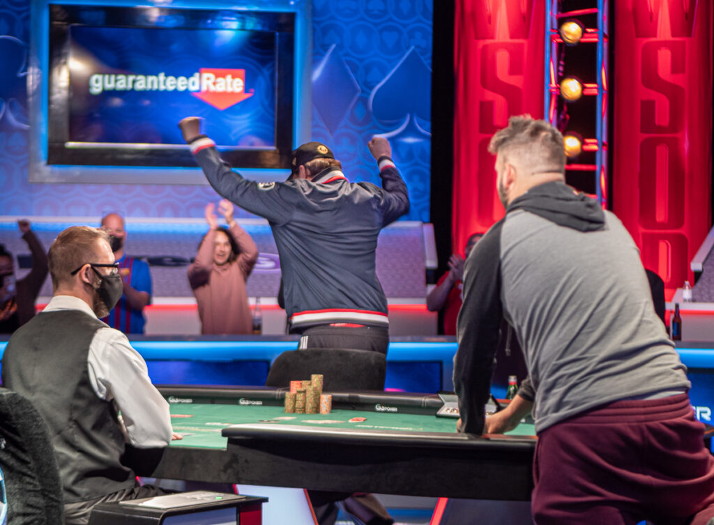 Phil Hellmuth Celebrates