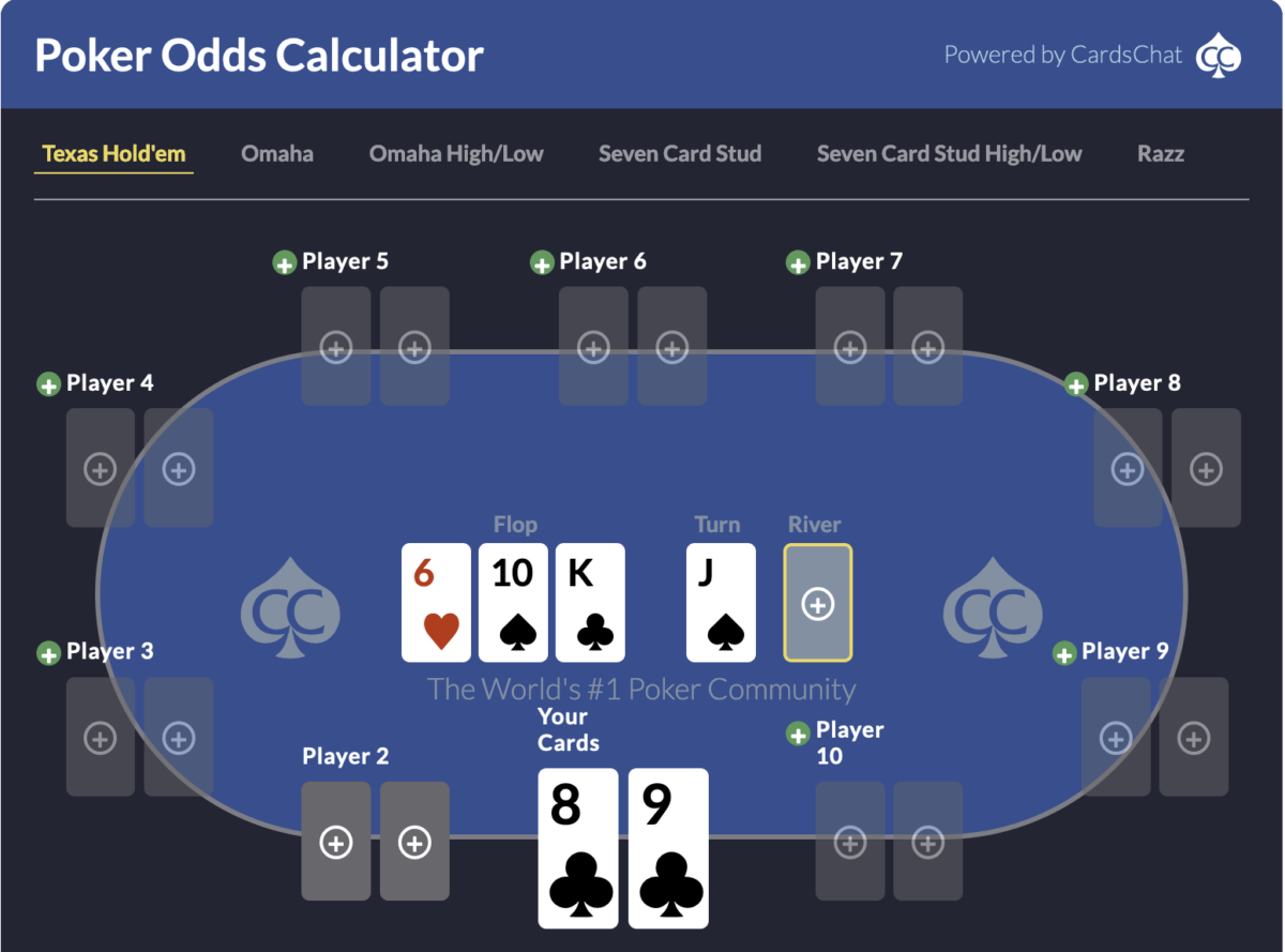 Odds calculator