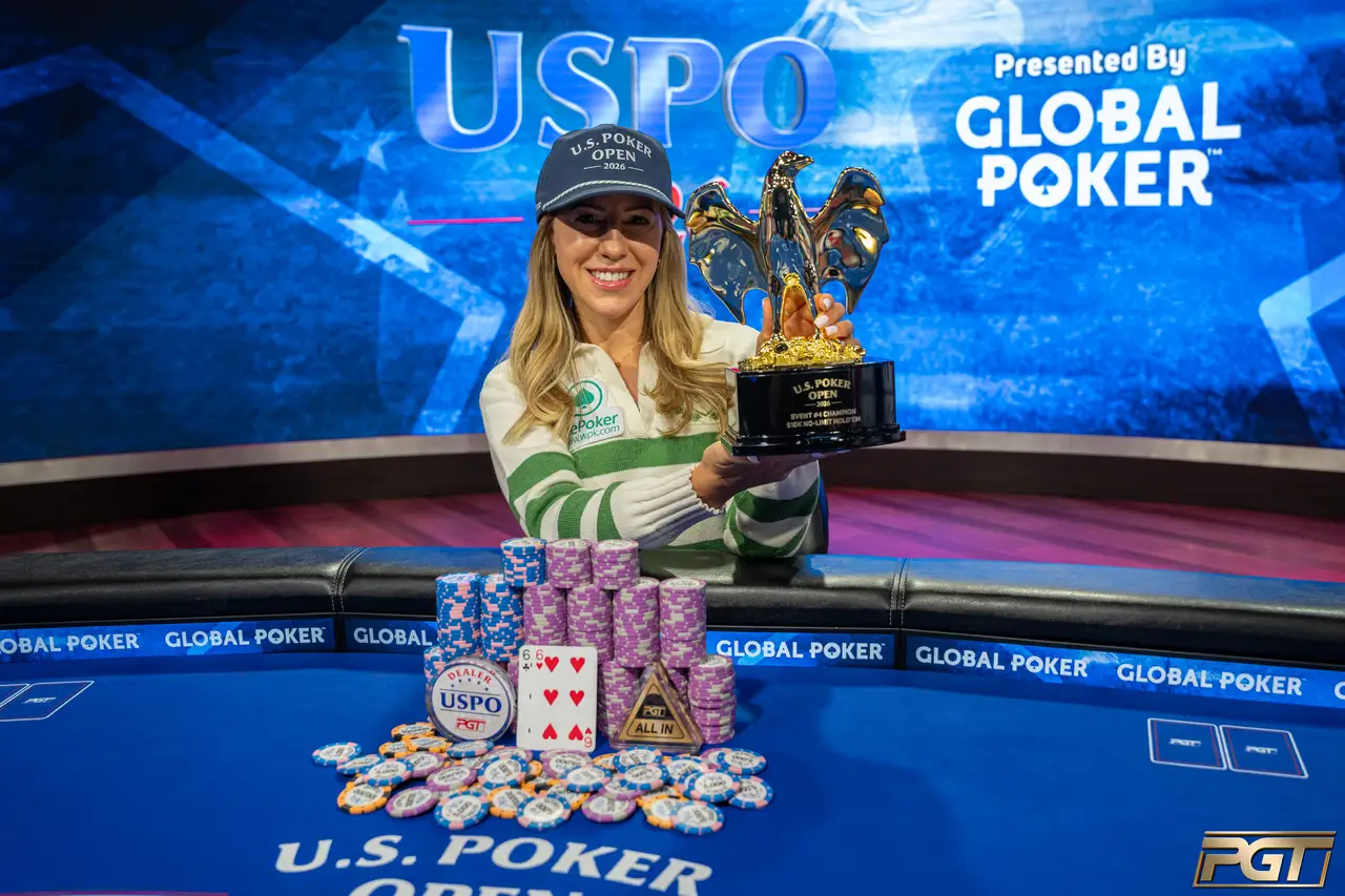 The Foxens are on Fire at the PokerGO Tour U.S. Poker Open