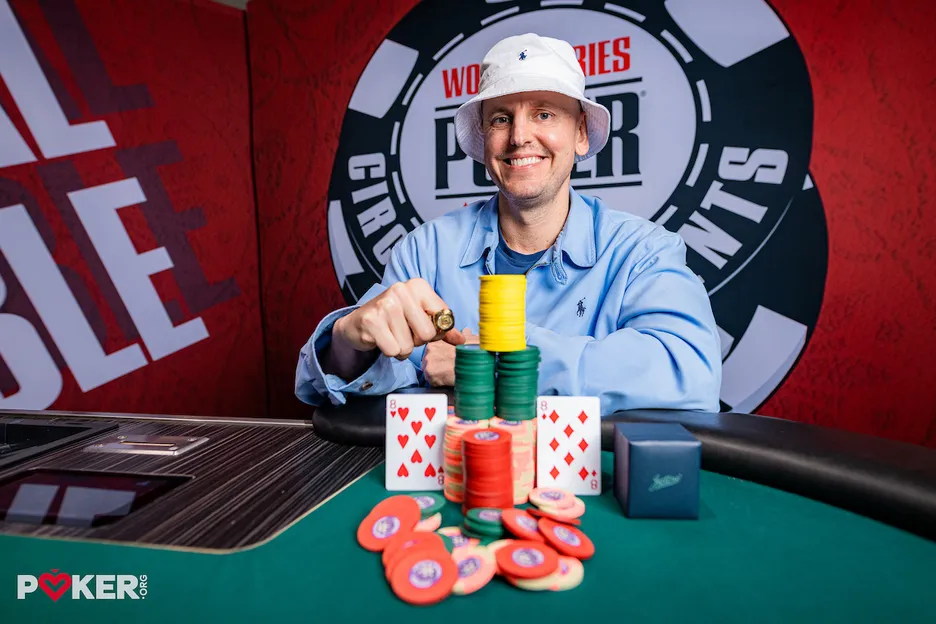 Curtis King Strikes Gold in World Series of Poker Circuit Main Event at Harrah’s Cherokee